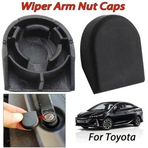 Windshield Wiper Arm Nut Cover Bolt Cap Front Wiper Arm Cover Cap for Toyota - Picture 1 of 5