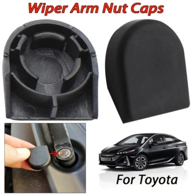 Windshield Wiper Arm Nut Cover Bolt Cap Front Wiper Arm Cover Cap for Toyota - Image 1 of 4