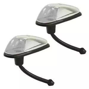 Vw Bug Left & Right Clear Front Turn Signal Light Assemblies 1958-63, Pair - Picture 1 of 2
