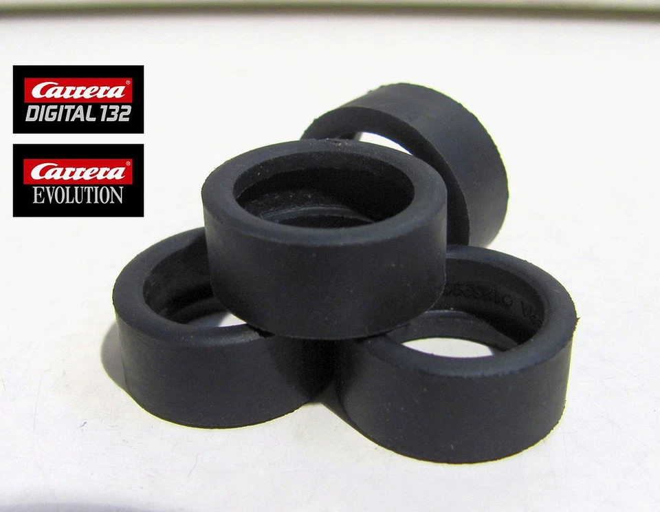 Carrera Evolution / Digital 132 Reifen-Set für DTM Mercedes C-Klasse -89595