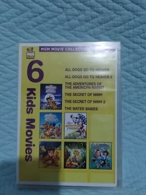 ALL DOGS GO TO HEAVEN/ADVENTURES AMERICAN RABBIT/SECRET OF NIMH 1&2/WATER BABIES - Image 1 of 4