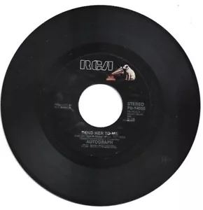 Autograph - Send Her to Me / All I'm Gonna Take 7" 45 RPM Single - Picture 1 of 5