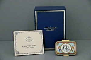 Halcyon Days Golden Wedding Anniv. Box: Queen Elizabeth Limited Edition 159/1000 - Picture 1 of 7