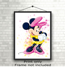 Disney Minnie Mouse Children's Room Wall Art Poster Print Picture Gift A5 A4 A3
