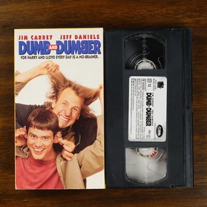 Dumb and Dumber (1994) - VHS Comedy Classic Jim Carrey - NEAR PERFECT CONDITION - Picture 1 of 8