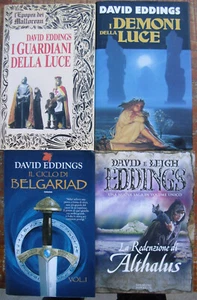 Lotto libri David Eddings Mallorean Belgariad Althalus Demoni Guardiani Luce D&D - Foto 1 di 4