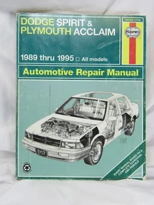 Haynes Repair Manual 89-95 Dodge & Plymouth 30060 (1779) - Picture 1 of 3