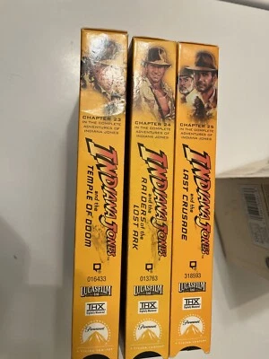 indiana jones vhs box set - Image 1 of 4
