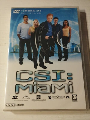 Csi Miami First Season 1 Complete - 1.1-1.24 - 3 X DVD Spanish English 3T - Image 1 of 4