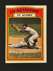 Ed Kranepool Signed 1972 Topps #182 New York Mets Autograph 💥Free Shipping💥 - Picture 1 of 2