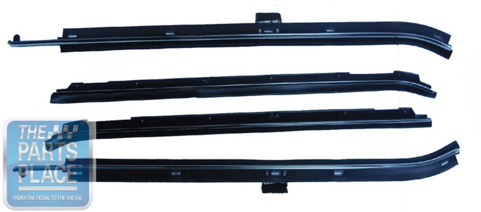 Llantas de ventana traseras interiores y exteriores Chevrolet Caprice 1980-90 Foto 1 de 1