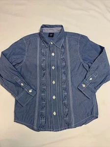 Baby Gap Nadelstreifen Smoking Hemd Größe 5 Jahre - Bild 1 von 5