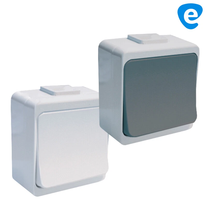 Drucktaster Taster Schalter tastend AP für Garagentorantrieb Torantrieb Tor Funk - Bild 1 von 1