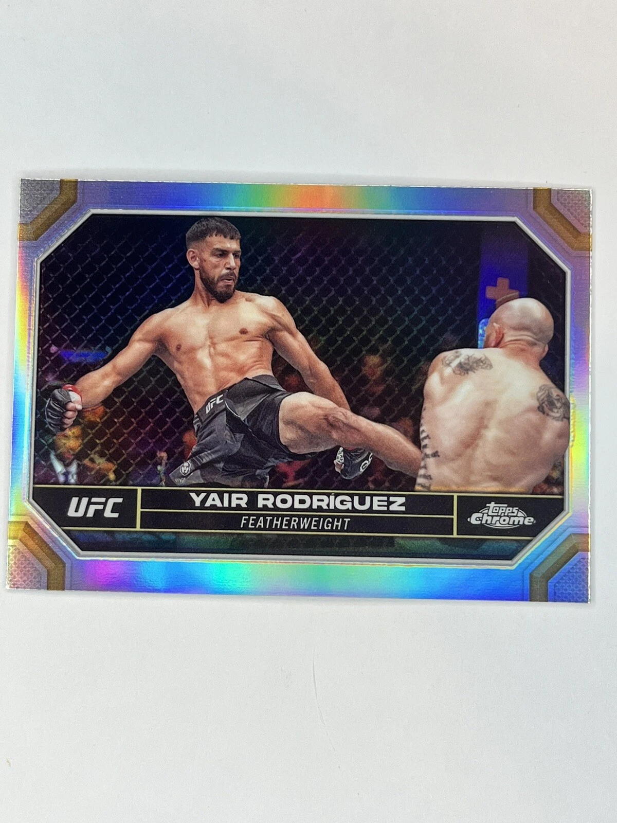 2024 Topps Chrome UFC Yair Rodriguez #197 Silver Refractor
