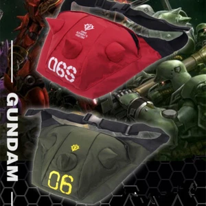 Anime Gundam Zaku Canvas Pocket Purse Multifunction Shoulder Bags Messenger Bags - Picture 1 of 14