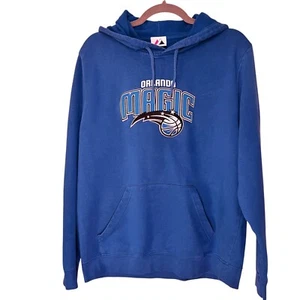 Orlando Magic NBA Large Blue Pullover Graphic Hoodie Men's L - Picture 1 of 10