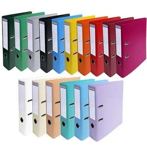Exacompta A4 Perm Touch PVC Lever Arch File - 2 Rings - 70mm Spine - 23 Colours - Picture 1 of 32