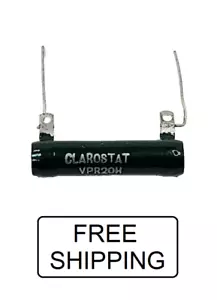 (1x) 650 Ω bis 80K Ω - 20W Glasfaser-Emailwiderstand - drahtgewickelt - Lug & Lead - Bild 1 von 2