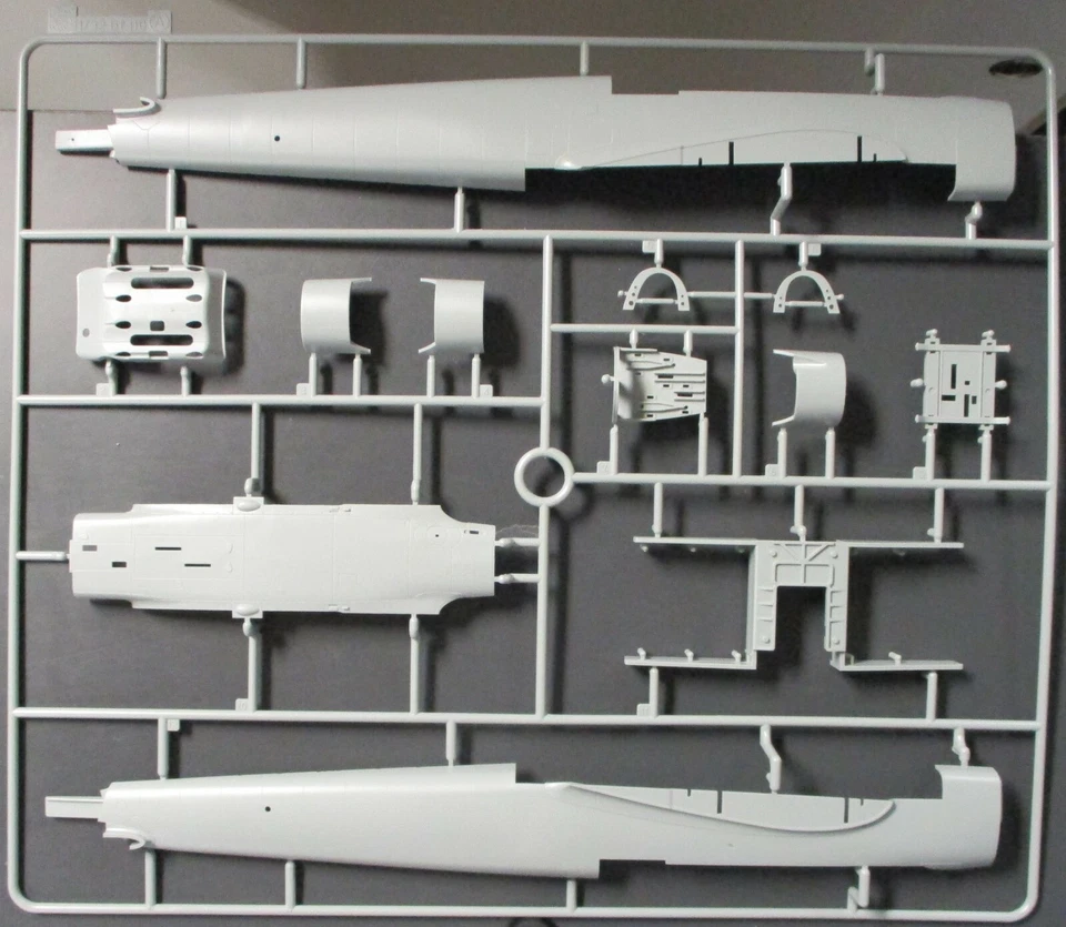 Dragon 1/32nd Scale Bf110D-1/R1 Dackelbauch - Parts Tree A from Kit No. 3207 - Image 1 of 1