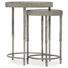 Hooker Furniture 2 Piece Mirror Top Accent Nesting Tables
