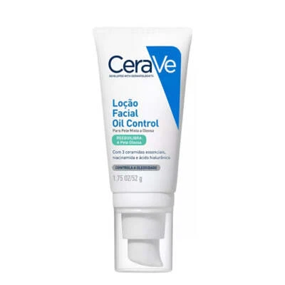 Loción Hidratante Facial Piel Grasa Aceite Control Cuidado Diario 52g Cerave Foto 1 de 4