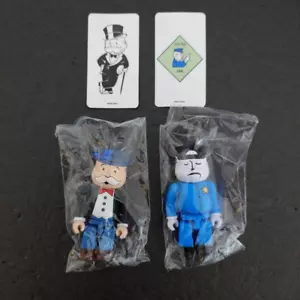 BE@RBRICK Monopoly Bearbrick SERIES 49 ARTIST Front Back Set - Bild 1 von 2