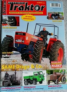 Oldtimer Traktor Zeitschrift, Historische Landmaschinen 3/2013 März - Bild 1 von 1