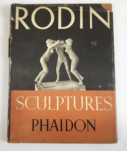 Auguste RODIN SCULPTURES 1951 HB DJ With BOOKPLATES Phaidon Press London - Bild 1 von 24