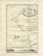 Antique Map of the Coast of Cape Verde