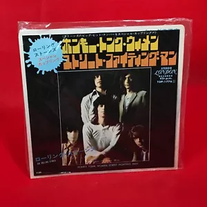 ROLLING STONES Honky Tonk Women 1973 Japanese 7" vinyl single 45 Street Fighting - Picture 1 of 7