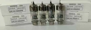 NOS Siemens D3a / 7721 Match quads 4 pcs Röhre Post Preamp Phono Tube 2A3 300B - Picture 1 of 13