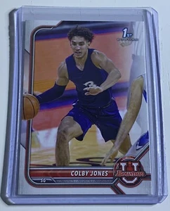 Colby Jones 2021 Bowman University 1st Bowman #69 Xavier Musketeers - Picture 1 of 1
