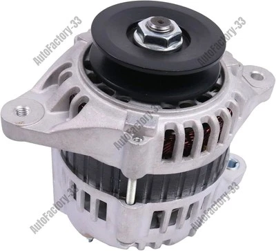 12V 40A Alternator YM12961277230 for Komatsu Engine 3D82 4D88E S3D84E 4D94E - Image 1 of 4