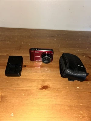 Sony Cyber-Shot DSC-H70 16.1MP 10X Zoom Pink Digital Camera FULLY TESTED Bundle - Image 1 of 4