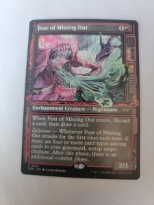Fear of Missing Out (Vitrina) Duskmourn: House of Horror Regular - Imagen 1 de 2