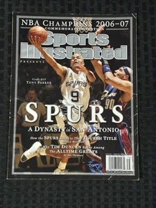 San Antonio Spurs Sports Illustrated 2006-07 NBA Champions Commemorative Issue - Picture 1 of 2