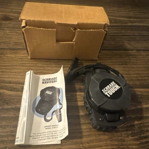 Schrade Tough Navitool ST175 Compass, Whistle Red Light Tools Mirror Hiking Camp - Picture 1 of 5