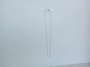 10 KT GOLD CHAIN DELICATE THIN 18 INCH LONG SPRING RING CLASP CLOSURE NICE - Picture 1 of 7