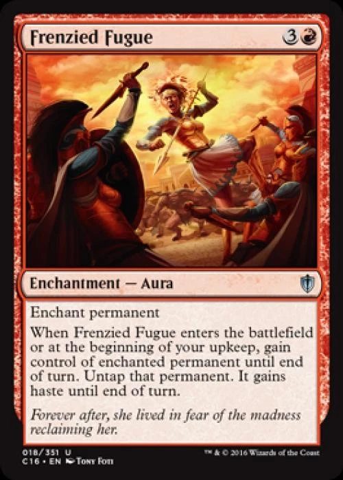 Frenzied Fugue - Near Mint MTG Commander 2016 Edition - Image 1 of 1