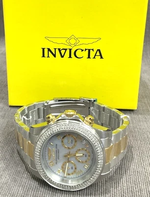 Reloj Hombre Invicta Speedway Cuarzo Dos Tonos Diamante y Acero Inoxidable 16259 Foto 1 de 4
