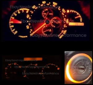 Kit de bombilla LED ámbar racimo/control de clima/llavero para Lexus IS300 2001-2005 - Imagen 1 de 1
