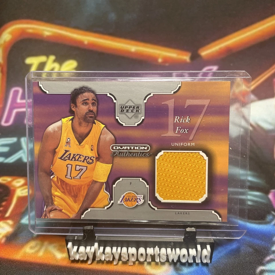 Reliquia de Rick Fox Upper Deck 2002 Foto 1 de 1