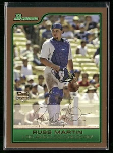 Bowman Draft Picks & Prospects 2006 #BDP13 Russell Martin Gold - Foto 1 di 2