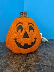 Halloween Iluminar Jack O'Lantern Plástico Derretido Palomitas Calabaza De Colección (F7) - Imagen 1 de 7