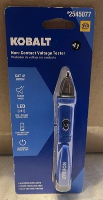KOBALT 2545077 NON-CONTACT VOLTAGE TESTER CAT IV 1000V - Image 1 of 2