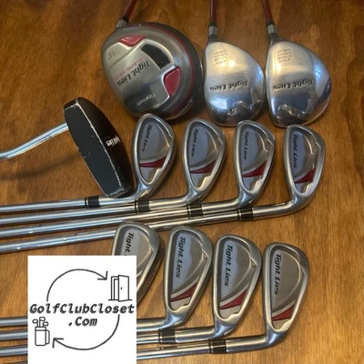 Juego completo de palos de golf Adams Tight Lies de 12 piezas/ejes flexibles regulares Foto 1 de 4