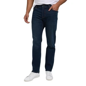IZOD Herren Straight Fit Classic 5-Pocket Style Jeans (Dunkelblau, 32W x 34L) - Bild 1 von 7