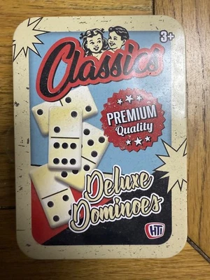 Classics Deluxe Dominos Premium Quality In Metal Tin Brand New - Image 1 of 2