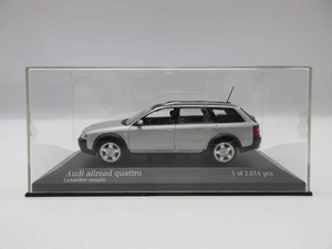 Mini Champs 1/43 Audi Allroad Quattro Silver Diecast Car Model Nuevo - Imagen 1 de 3