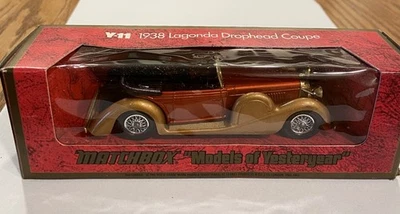 1977 年火柴盒型号 1938 年 Lagonda Drophead Coupe Y-11 全新  — 第 1/4 张图片